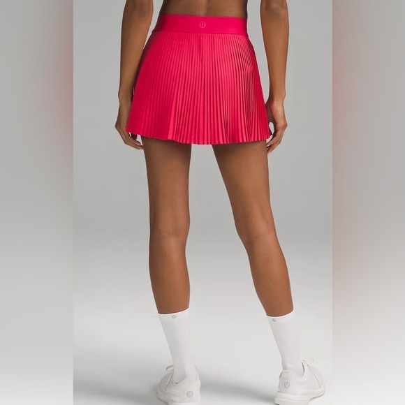 Lululemon Varsity High-Rise Pleated Tennis Skirt Glaze Pink Size 8 - Picture 10 of 10